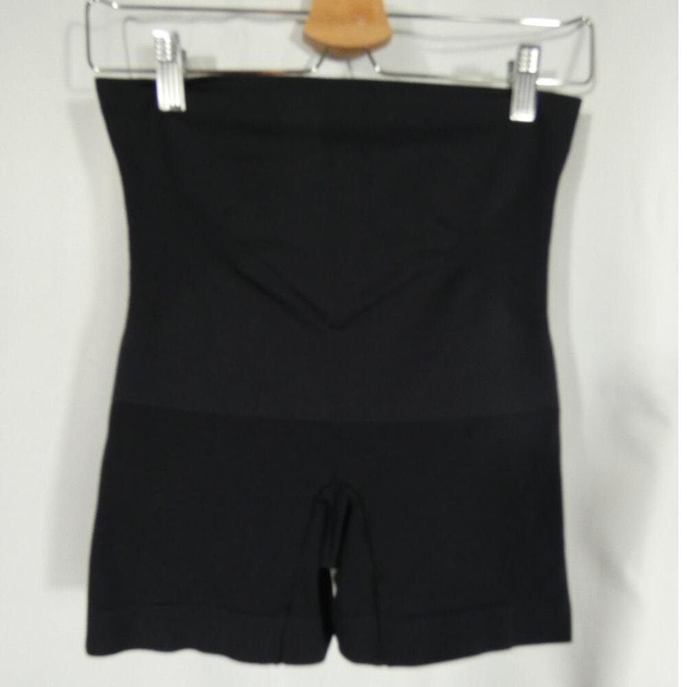 Shapermint Large Black High Waisted Boyshorts 18437 Tummy Control Slimming